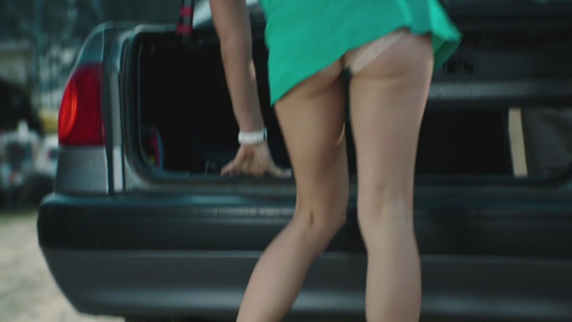 Anastasia Panina in a short skirt breasts 81