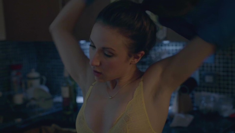 Esther Smith buttocks are visible