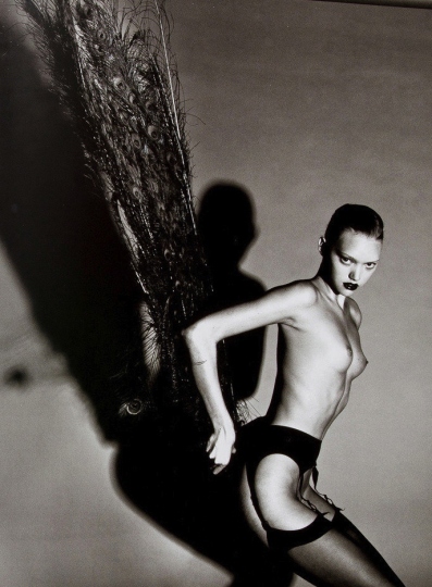 Gemma Ward no underwear