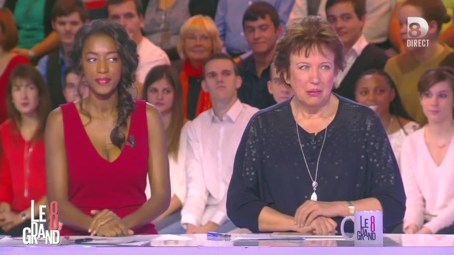 Hapsatou Sy in a short skirt breasts 16
