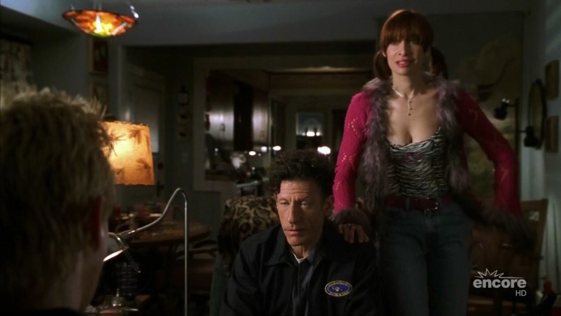 Illeana Douglas buttocks are visible