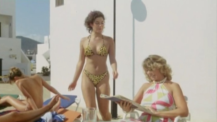 Jacqueline Elber in lingerie