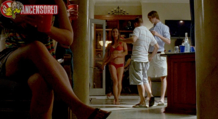 Lindsay Soileau in a skirt