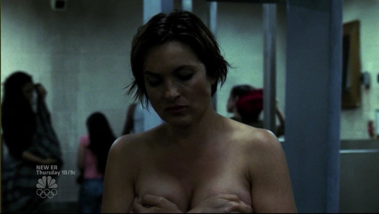 Mariska Hargitay buttocks are visible