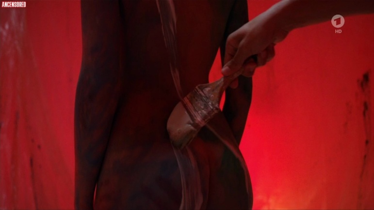 Michela Ferrazza no panties