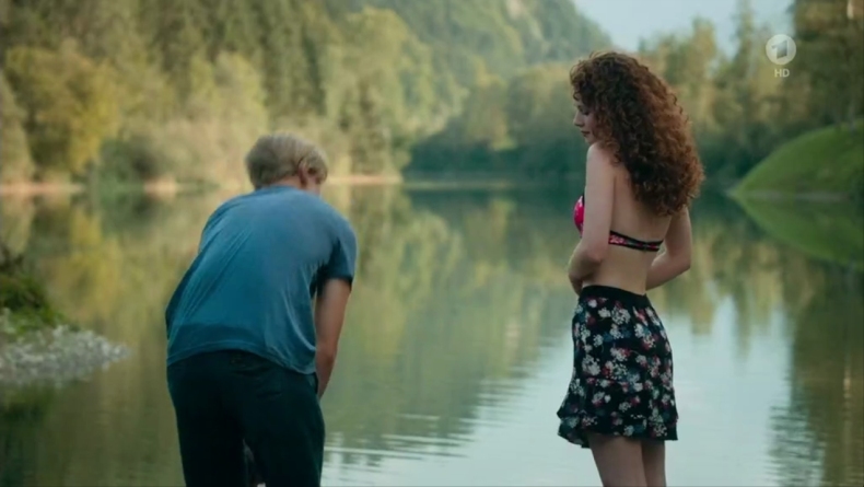 Nadja Sabersky buttocks are visible