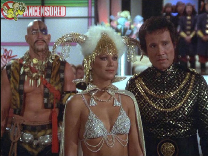 Pamela Hensley in lingerie