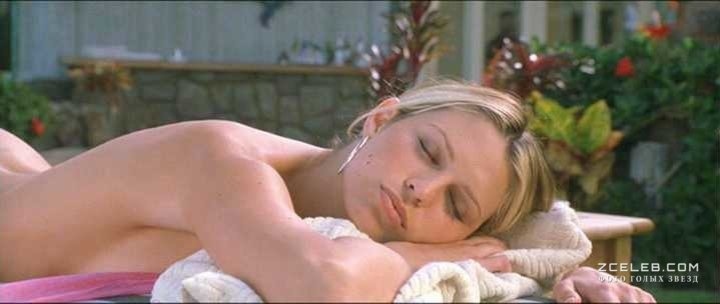 Sara Foster in lingerie