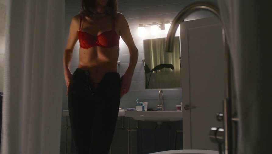 Silvia Ranguelova in a short skirt breasts