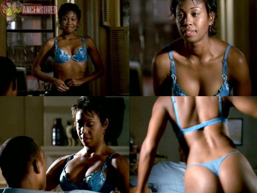 Tanya Wright in lingerie